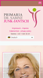 Mobile Screenshot of junk-jantsch.at